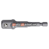 Адаптер для торцевых головок под шуруповерт TOPTUL 1/4"х1/2" L72 (6-гр.-квадрат) FPKA0816