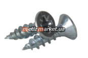  Шуруп универсальный с потайной головкой PZ AN 201 4×35/24 сталь  цб