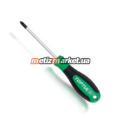 Отвертка крест PH1x100 TOPTUL Anti-Slip FBAD0110