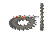 Шайба стопорная зубчатая DIN 6798 DD 5,1(M 5) сталь  цб