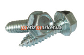 Саморез с шестигранной головкой и пресс-шайбой ~ISO 7053 ST 6,3×16 сталь  цб