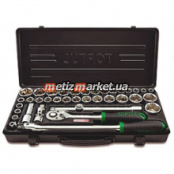 Набор инструментов для авто TOPTUL 1/2" (дюйм+метр.) 38ед. GBB38190