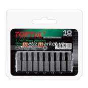 Набор насадок отверточных 1/4" TOPTUL L25мм T40 10ед. FSEA0840G