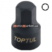 Головка-бита 1/4" HEX TOPTUL 5мм (цельная) BCDB0805
