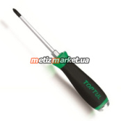Отвертка ударная под ключ крестовая TOPTUL PH2x100 FBGB0210