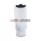 Головка торцевая длинная TOPTUL 3/8" 19 мм BAEE1219