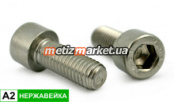 Винт внутр шестигр INBUS DIN 912 A2 НЕРЖ 3х25