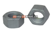 Гайка шестигранная с мелким шагом ISO 8673 M20×2 сталь 10 цинк платковый